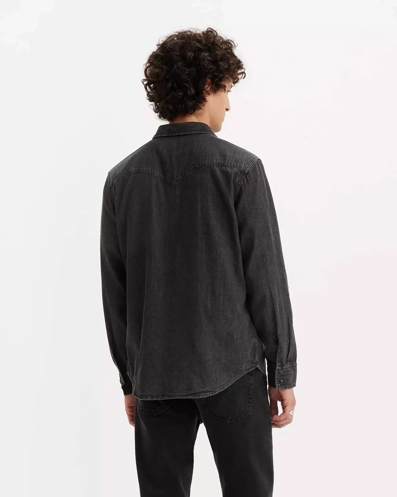 Чоловіча сорочка LEVIS CLASSIC WESTERN Clean Washed Bl - M, фото №2