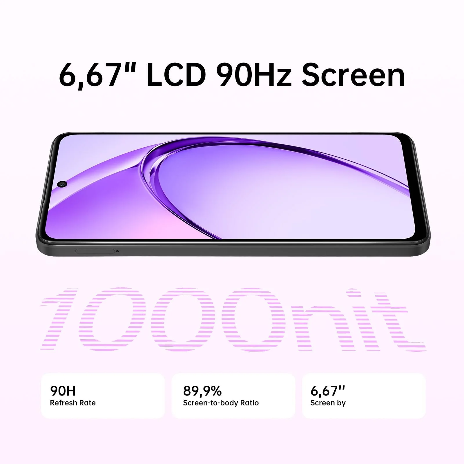 Смартфон OPPO A40m 8/256GB 6.67" LCD 90Гц 5100 мАг 45Вт 50 Мп AI Snapdragon 6s 4G Gen1 NFC Dual SIM, фото №2
