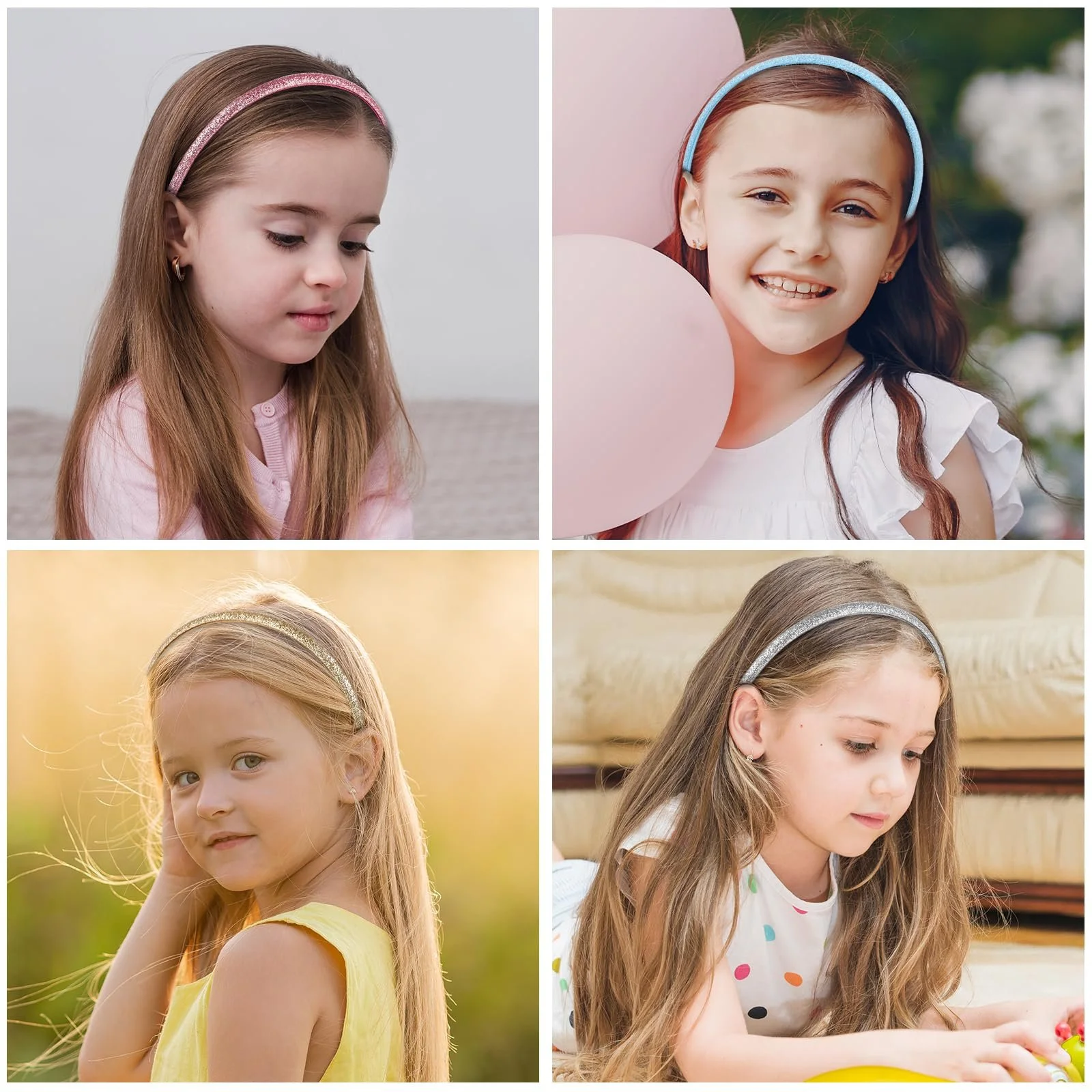 Набор Обручей для Волос Блестящие, фото №7