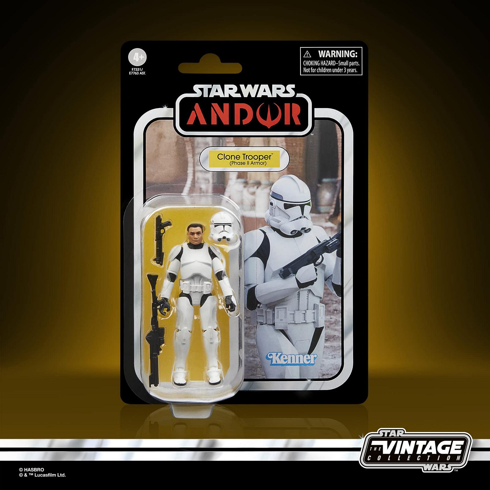 Фігурка Star Wars The Vintage Collection Phase II Clone Trooper 9.5 см Andor, фото №2