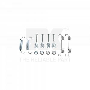 Комплект аксесуарів, колодки стоянкового гальма NK 79991050 для VW, задній міст - Фото 1