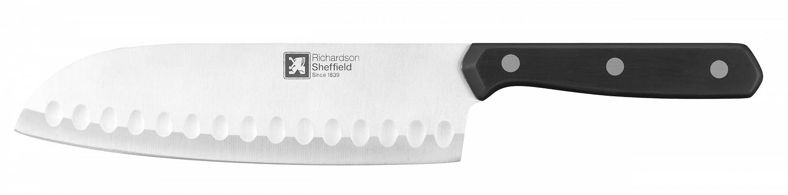 Набор ножей в блоке Cucina Richardson Sheffield 15 предметов серебристый, фото №4