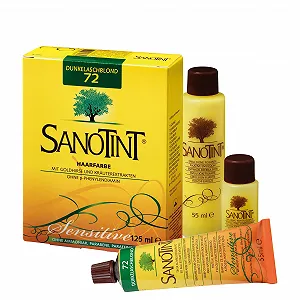 Краска для волос Sanotint Natural Sensitive Light № 72 Темный пепельный блонд 125 мл - Фото 1