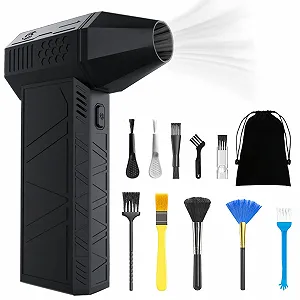 Електрична повітродувка 130,000 RPM 3 швидкості з щіткою для чищення USB Quick Charge - Фото 1