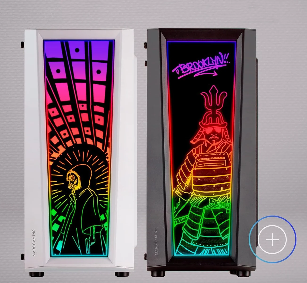 Корпус для ПК Mars Gaming MC-ART White / без БЖ / Білий, фото №5