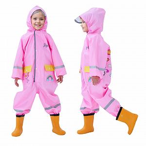 Дитячий дощовий комбінезон Vckrio для дівчат і хлопчиків, водонепроникний - Фото 1