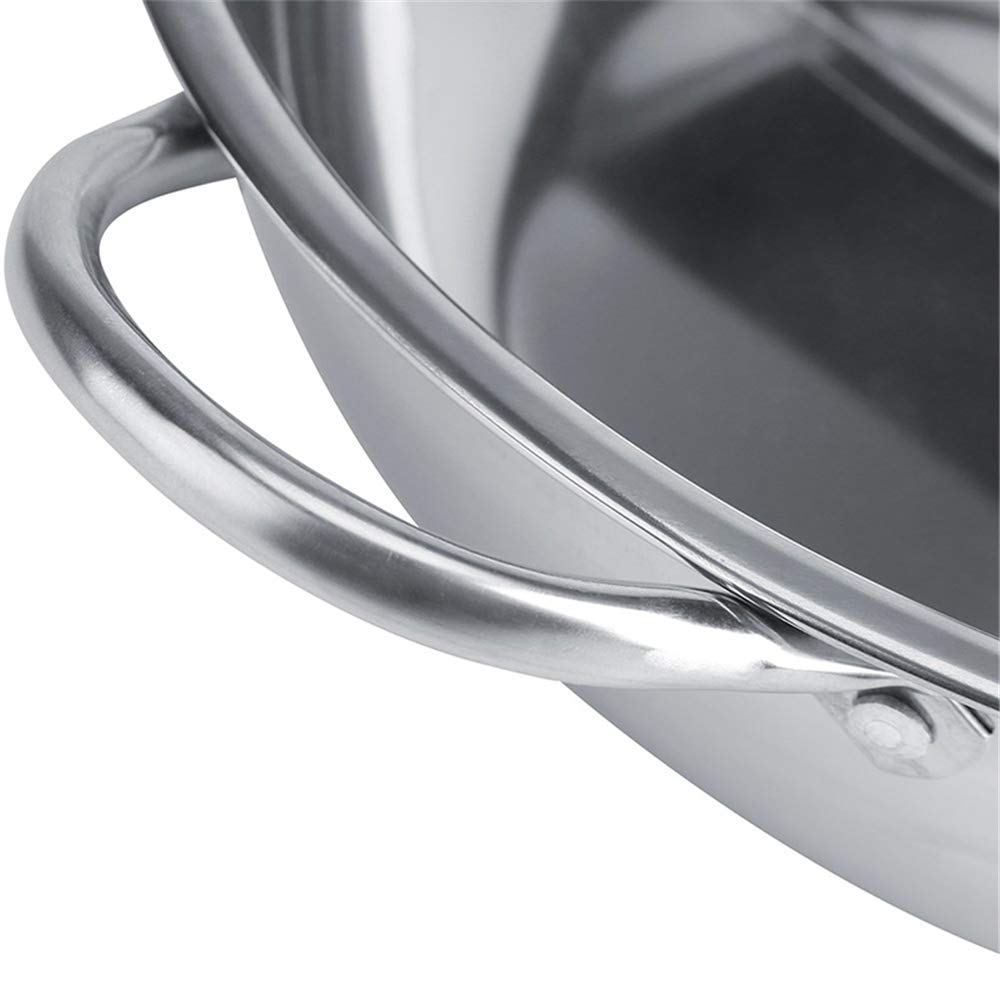 Горячий котел Мандарин горшок Кухонное средство для приготовления супа из нержавеющей стали двойной горшок индукционная плита Шабу (32 см), фото №6 Горячий котел Мандарин горшок Кухонное средство для приготовления супа из нержавеющей стали двойной горшок индукционная плита Шабу (32 см), фото №6