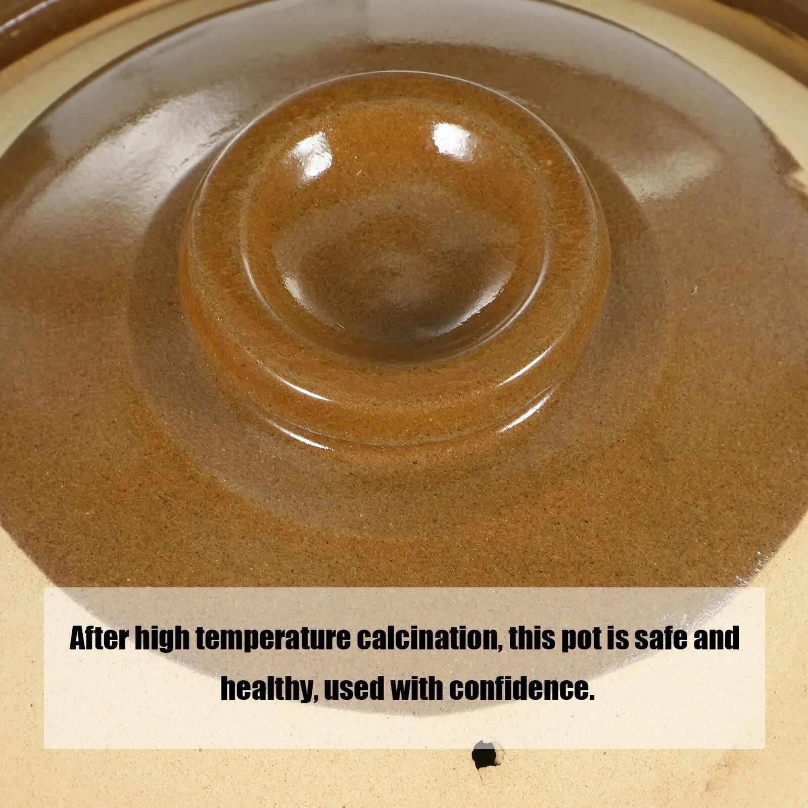 Горшок Cabilock глиняный китайский жаростойкий для трав и лекарств, фото №7