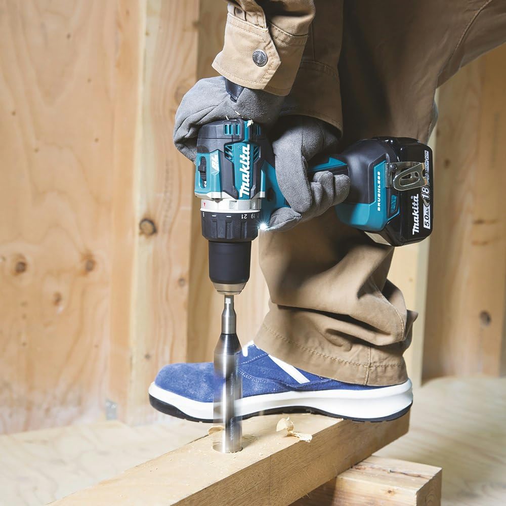 Дриль-шурупокрут Makita DDF484Z акумуляторний 450 Вт 18 В синій/чорний, фото №5