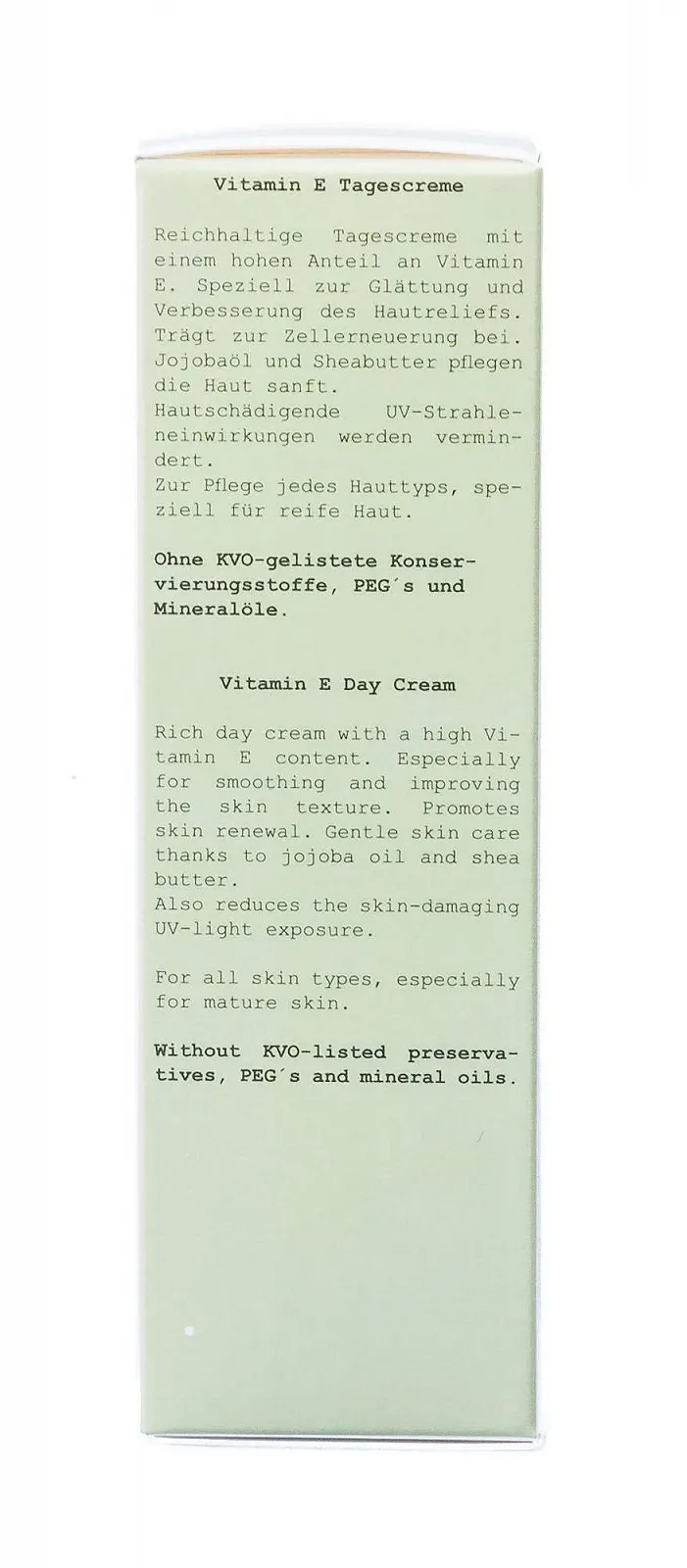 Денний крем Vitamin E 50 мл, фото №2
