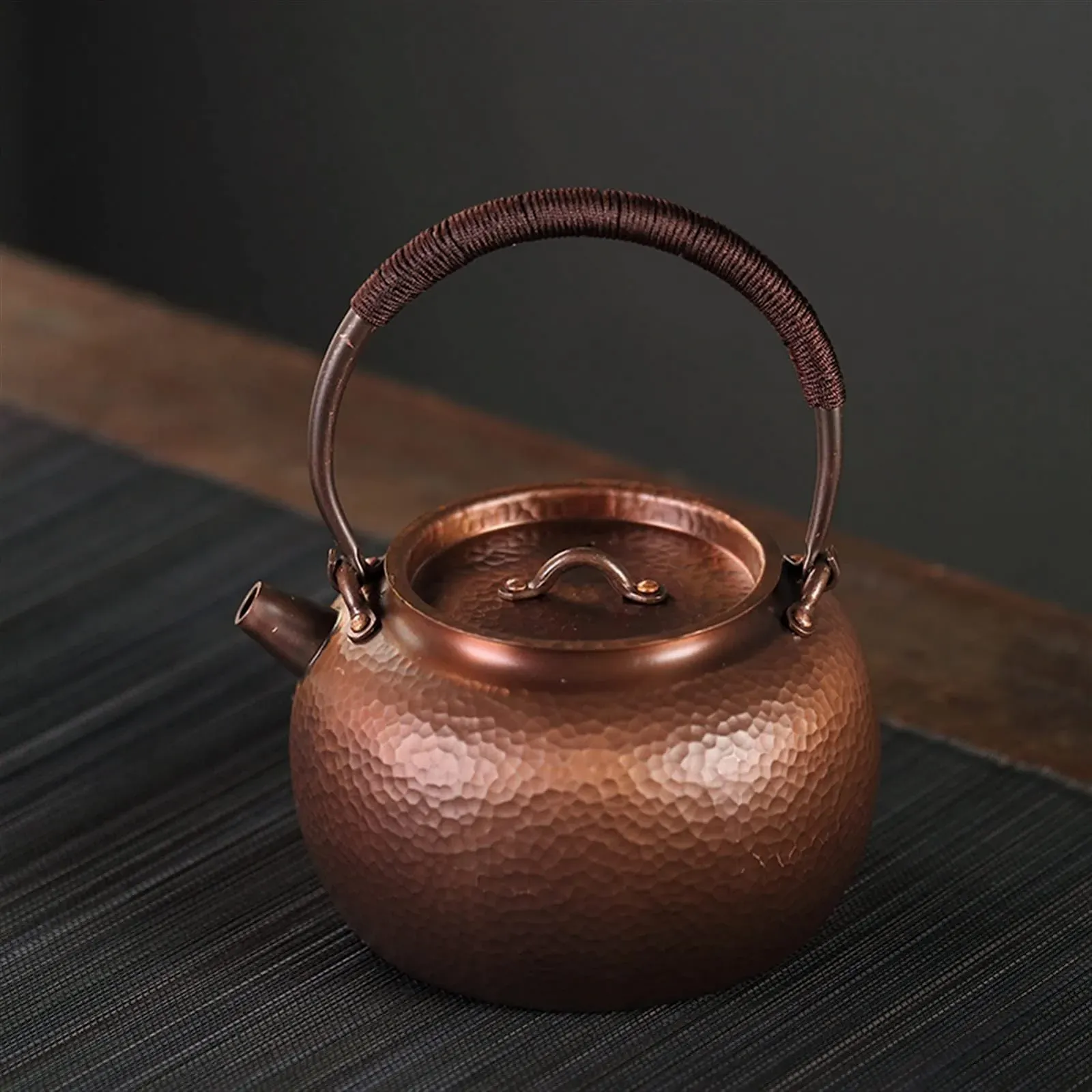 Чайник Мідний Ретро Ручної Роботи 900 мл, фото №4 Чайник Мідний Ретро Ручної Роботи 900 мл, фото №4