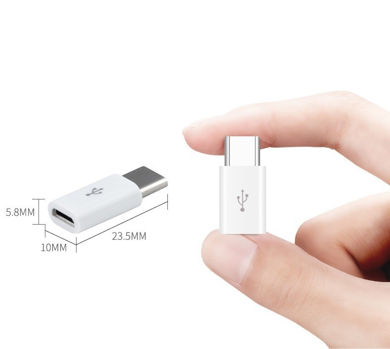 Адаптер Переходник microUSB Type-C GT Gray 43236884, фото №3