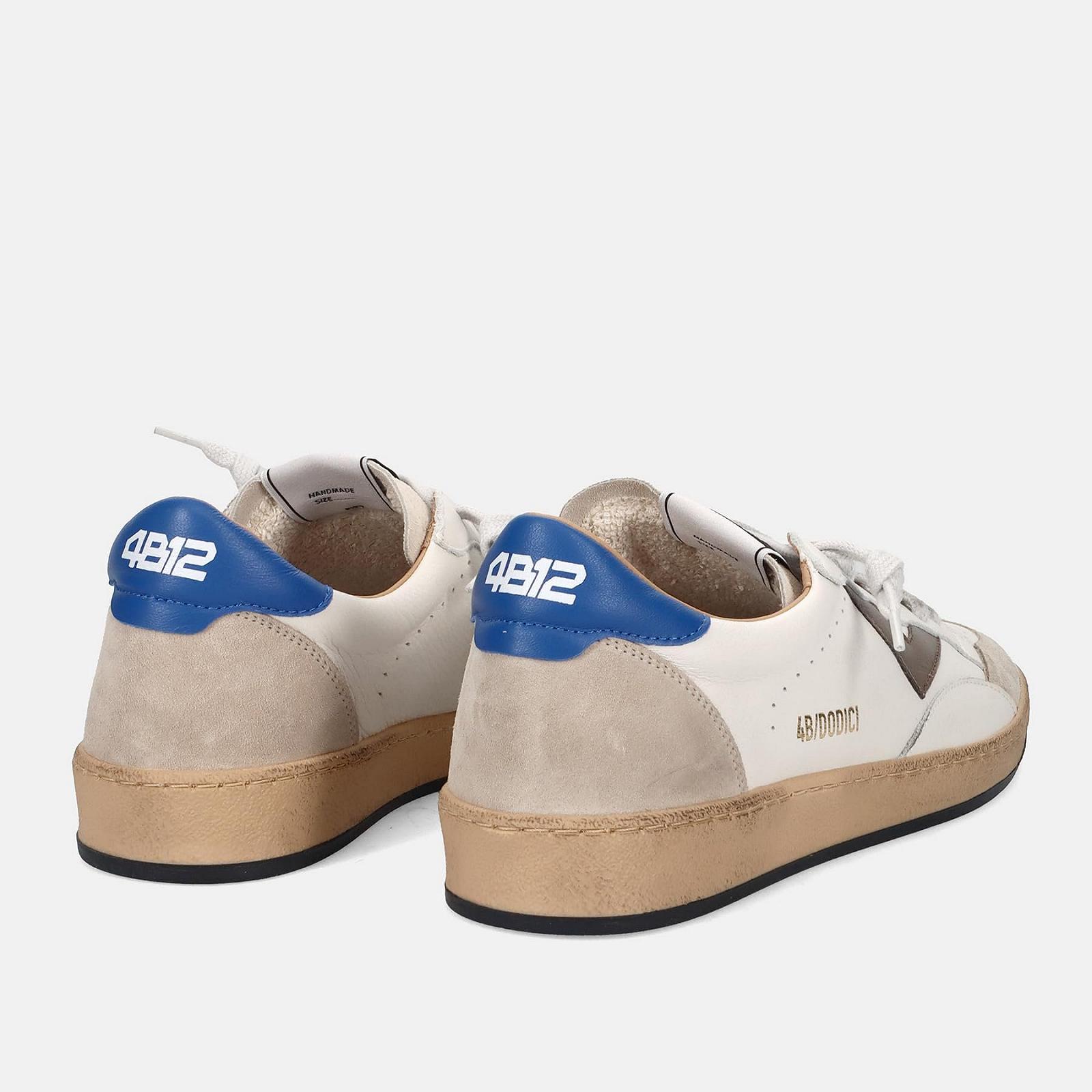 Кросівки Play New U 4B12 Чоловічі Білий, Коричневий та Синій, фото №4 Кросівки Play New U 4B12 Чоловічі Білий, Коричневий та Синій, фото №4