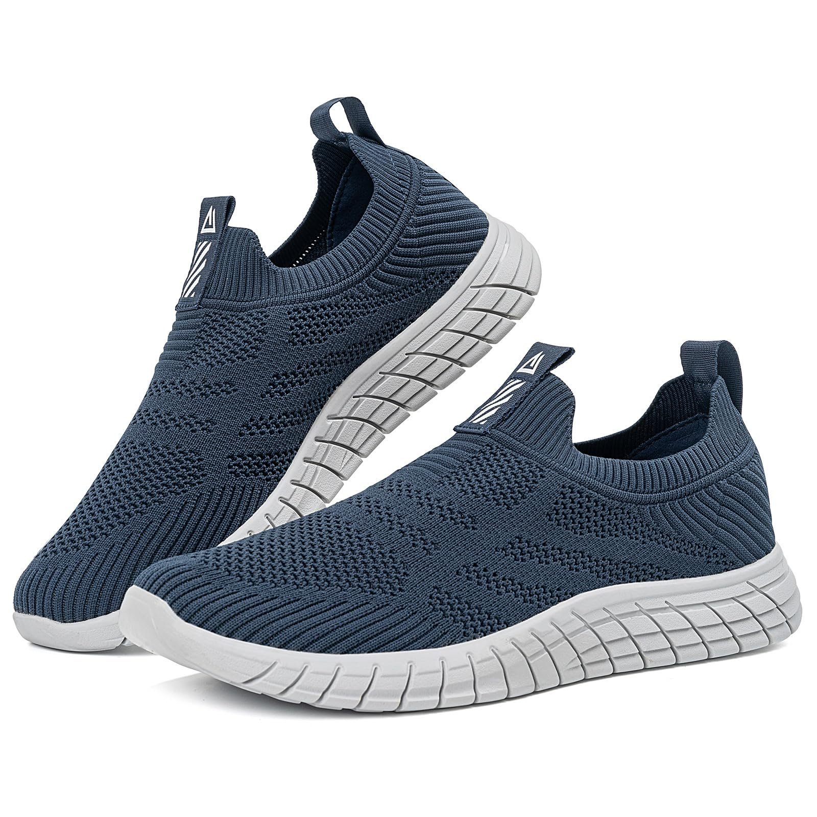 Кросівки ODCKOI Без шнурків Чоловічі Нековзні спортивні Сітчасті кросівки для ходьби, фото №5