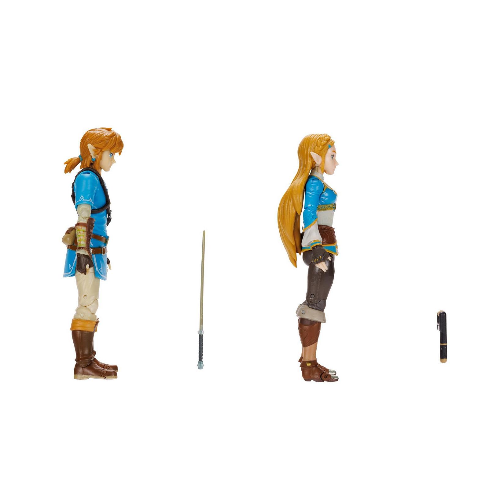 Фигурка Nintendo The Legend of Zelda Link и Zelda, 11 см, фото №3