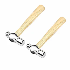 Ювелирный молоток 2 шт двухсторонний Mini Metal - Фото 1