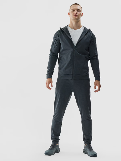 Штани Trousers Fnk M681 4FWAW24TFTRM681-22M 4F Темно-сірий M, фото №3