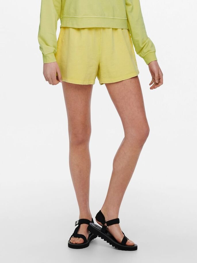 Шорты ONLY ONLSMILEY LIFE SHORTS SWT 15232827 Желтый M, фото №1
