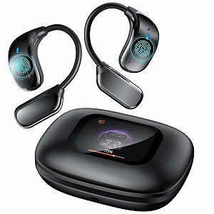 Навушники-перекладачі Ki 3-в-1, голосу в реальному часі 135 мовами з мікрофоном ANC та додатком, Bluetooth 5.4, 8 режимів, 50 годин - Фото 1