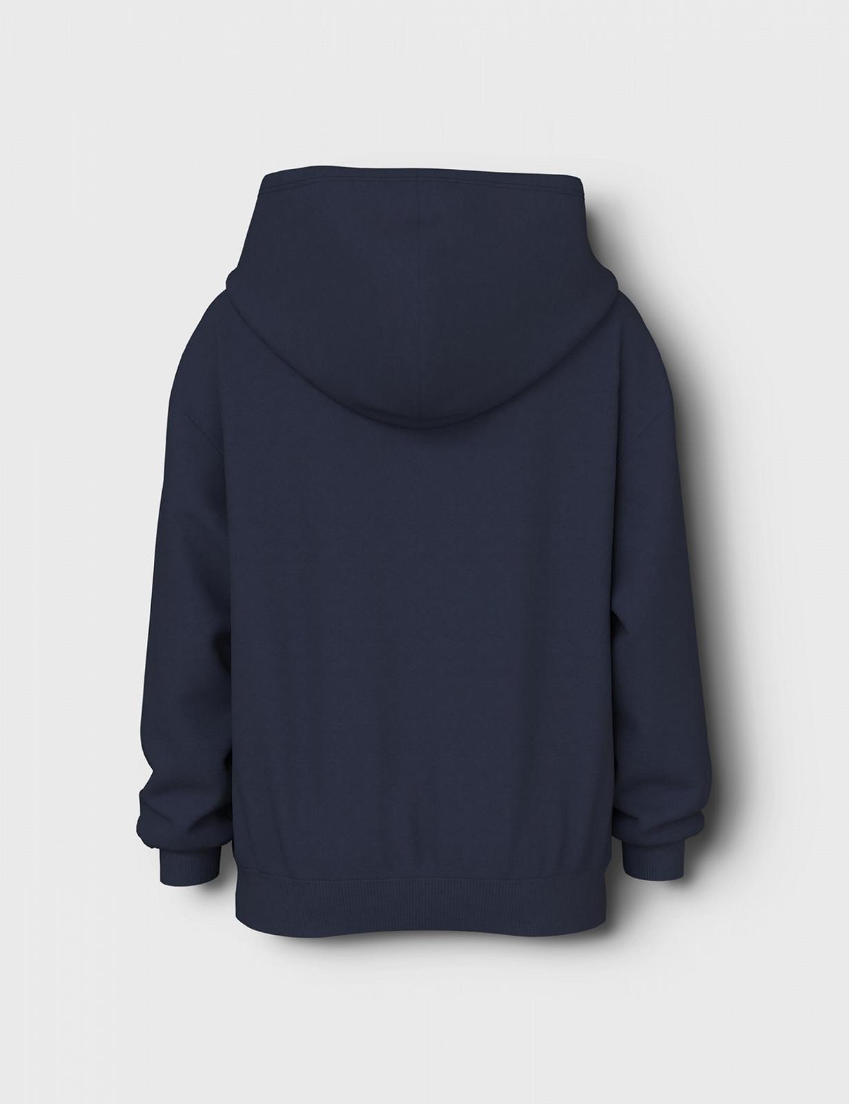 Толстовка NAME IT Nkmvelten LS RLX Sweat Wh Unb, фото №2 Толстовка NAME IT Nkmvelten LS RLX Sweat Wh Unb, фото №2