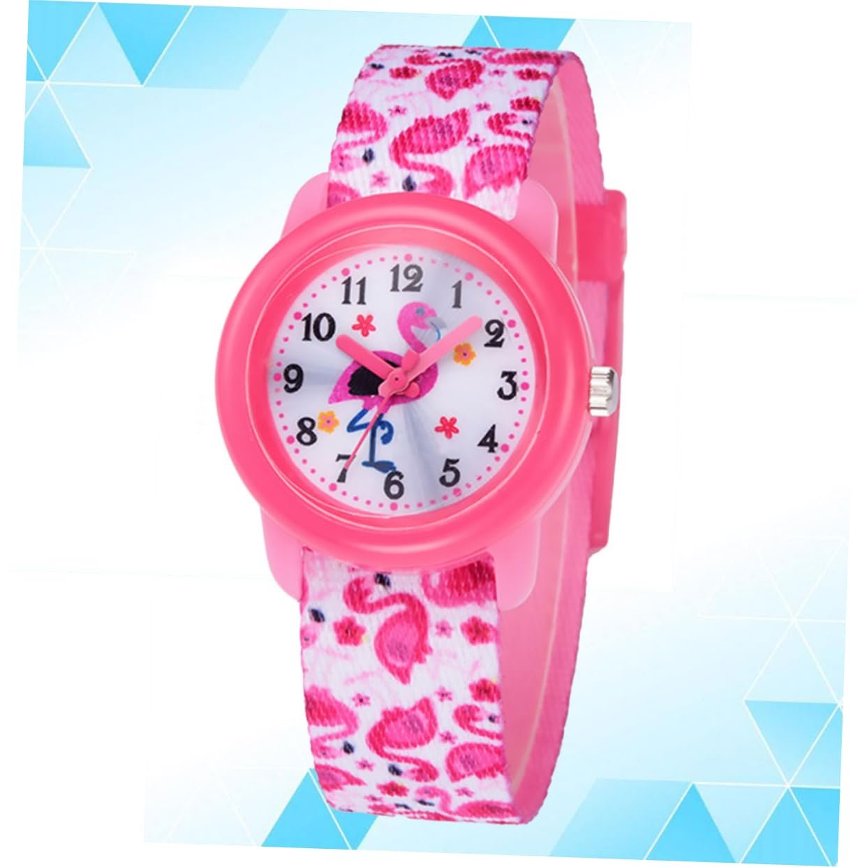 Часы кварцевые детские Beaupretty с мультяшным фламинго дизайном, фото №4 Часы кварцевые детские Beaupretty с мультяшным фламинго дизайном, фото №4