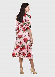 Платье Enna Levoni 42 Розовый (ND-3785-5-Pink) synthetic.ua - Фото 1