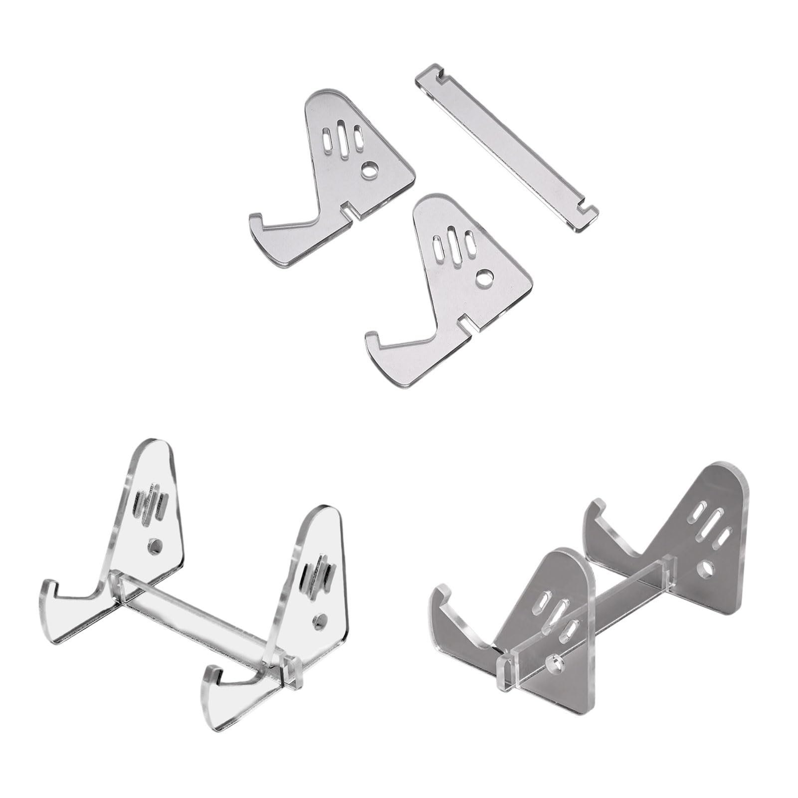 Подставка для ноутбука Прозрачная акрил Металл Подставка для клавиатуры для компьютера Механические игровые клавиатуры Держатель, фото №9