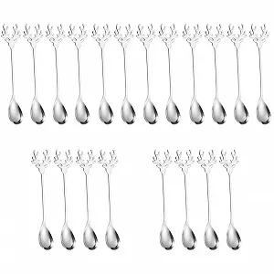 Ложка BESTonZON Мультяшный лось Нержавеющая сталь - Фото 1