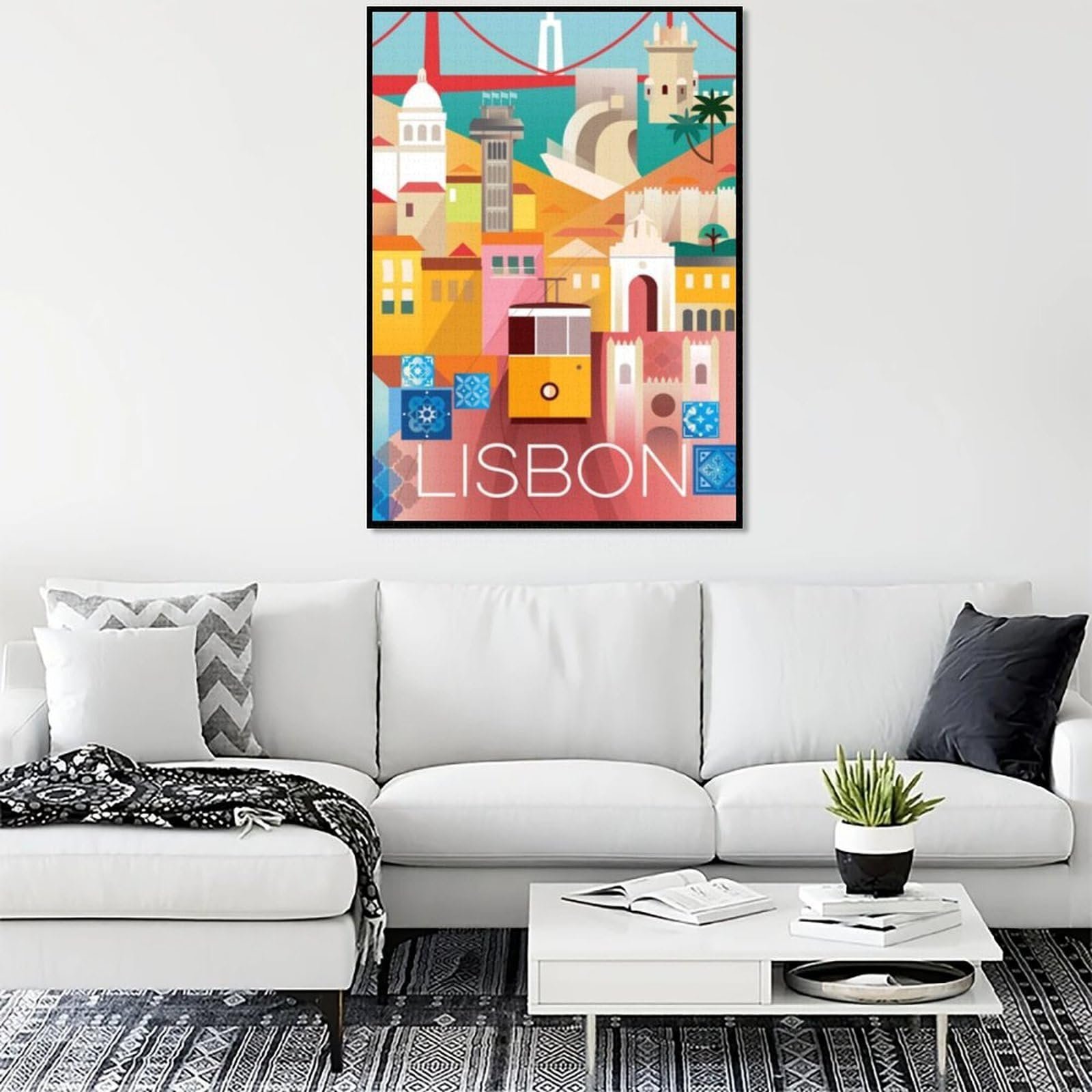 Пазл Город Лиссабон Португалия 1000 деталей 26 x 38 см, фото №5 Пазл Город Лиссабон Португалия 1000 деталей 26 x 38 см, фото №5