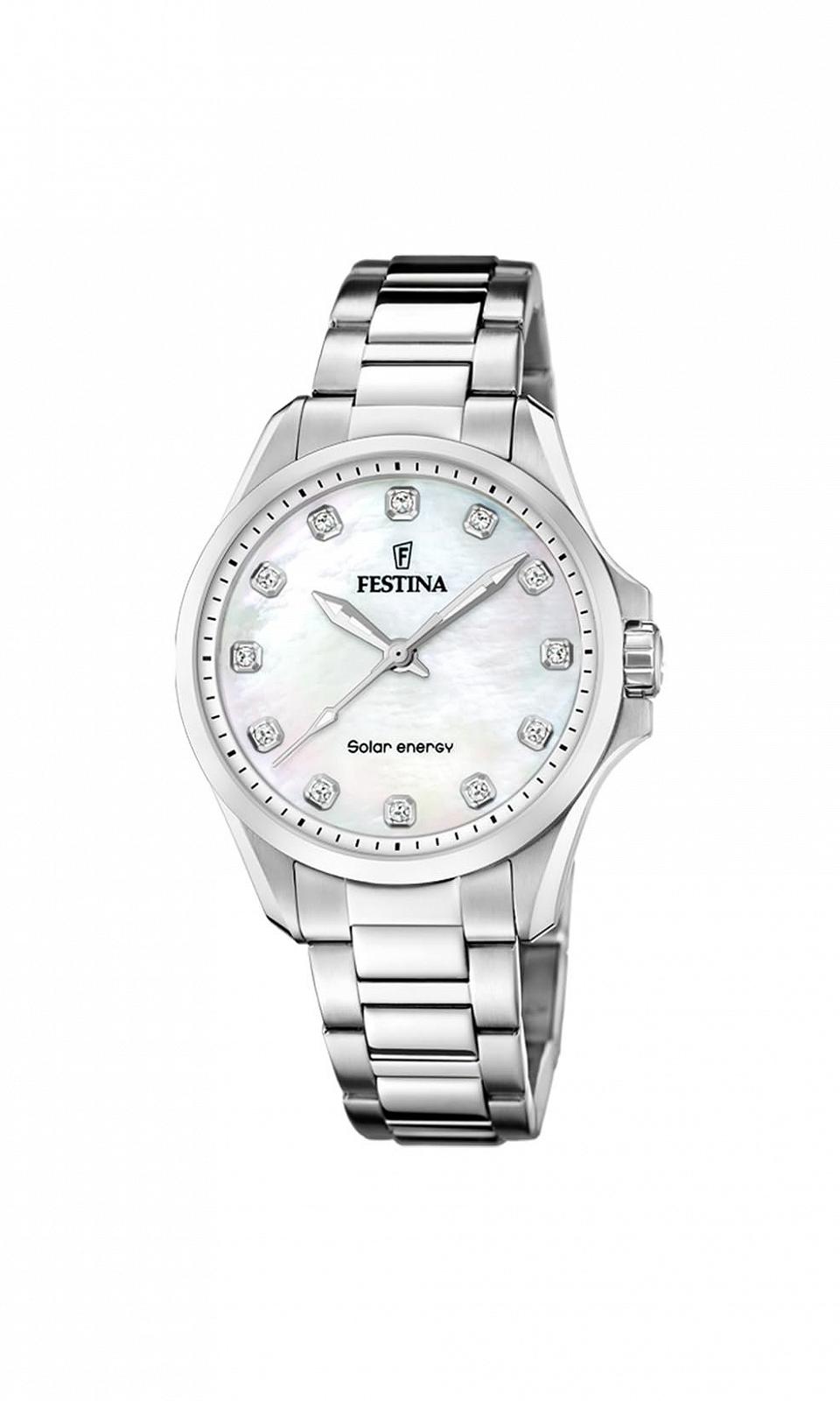 Аналоговые часы Festina F20654/1, белые, браслет, фото №1 Аналоговые часы Festina F20654/1, белые, браслет, фото №1
