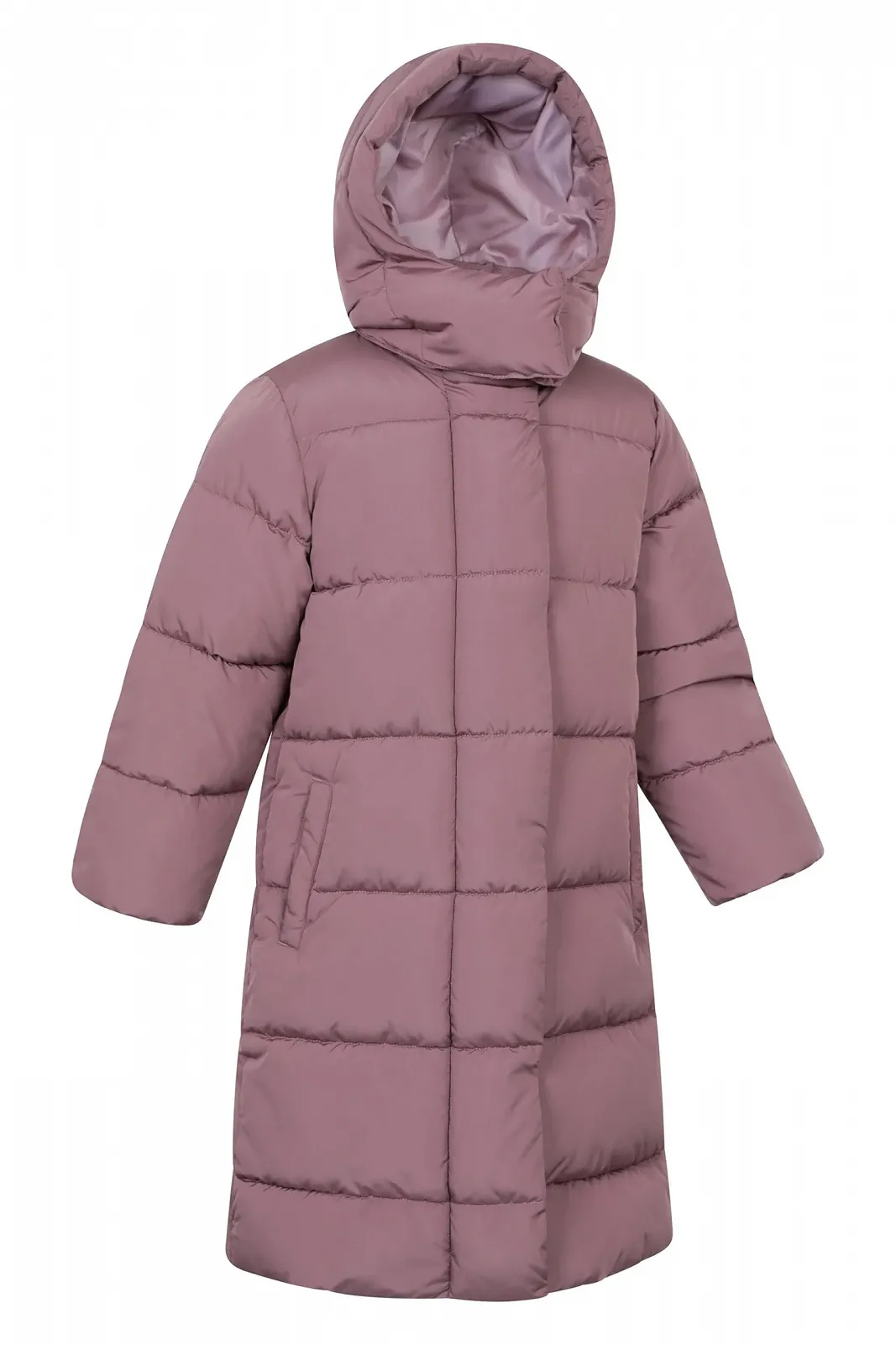 Куртка Mountain Warehouse Florence Longline Детская - Легкая Зимняя Куртка, Утепленное Пальто, Мягкая Теплая Зимняя Одежда с Капюшоном для Путешествий и Активного Отдыха, фото №3