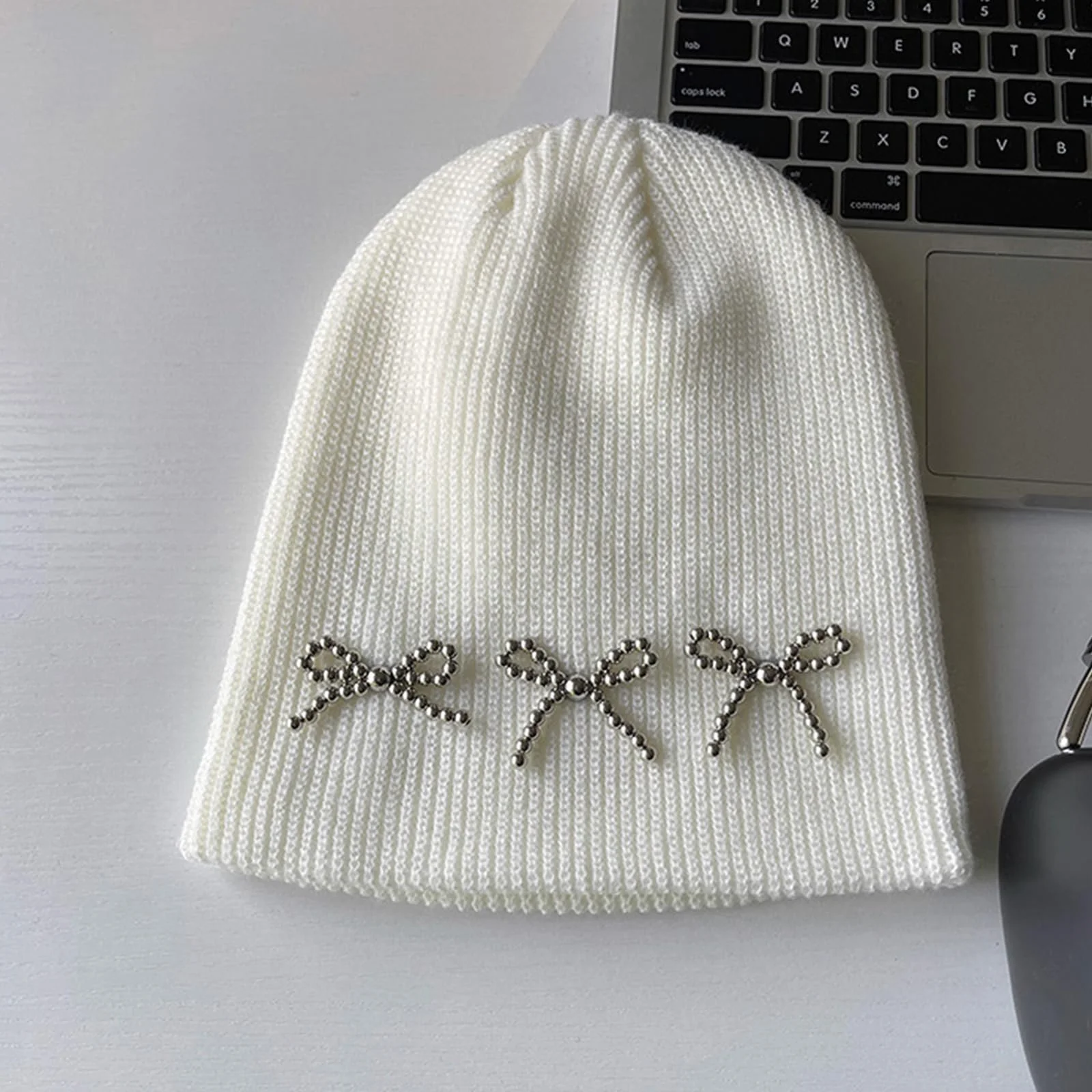 Вязаная шапка для девочек Ldabrye Осень-Зима Теплая Повседневная Уличный стиль, фото №8 Вязаная шапка для девочек Ldabrye Осень-Зима Теплая Повседневная Уличный стиль, фото №8