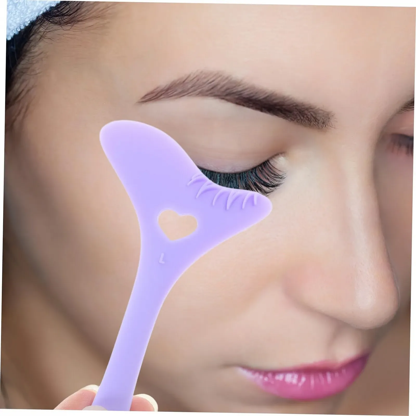 Трафареты для подводки WOFASHPURET Многоразовые Фиолетовый, фото №5 Трафареты для подводки WOFASHPURET Многоразовые Фиолетовый, фото №5