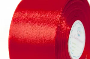 Купити Лента атласная Лентомания 50 мм красная 8055 32,5 м (satin50-8055) - Фото 1 Лента атласная Лентомания 50 мм красная 8055 32,5 м (satin50-8055) - Фото 1