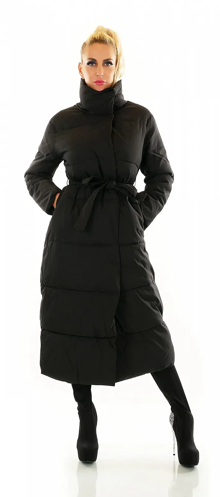 Жіноче зимове пальто Zeralda Fashion Довге, фото №1