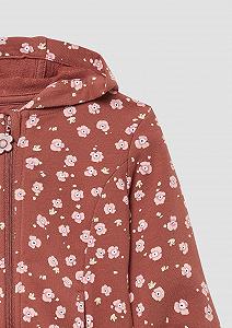 Легка куртка-Вітровка s.Oliver з капюшоном та блискітками synthetic.ua - Фото 1