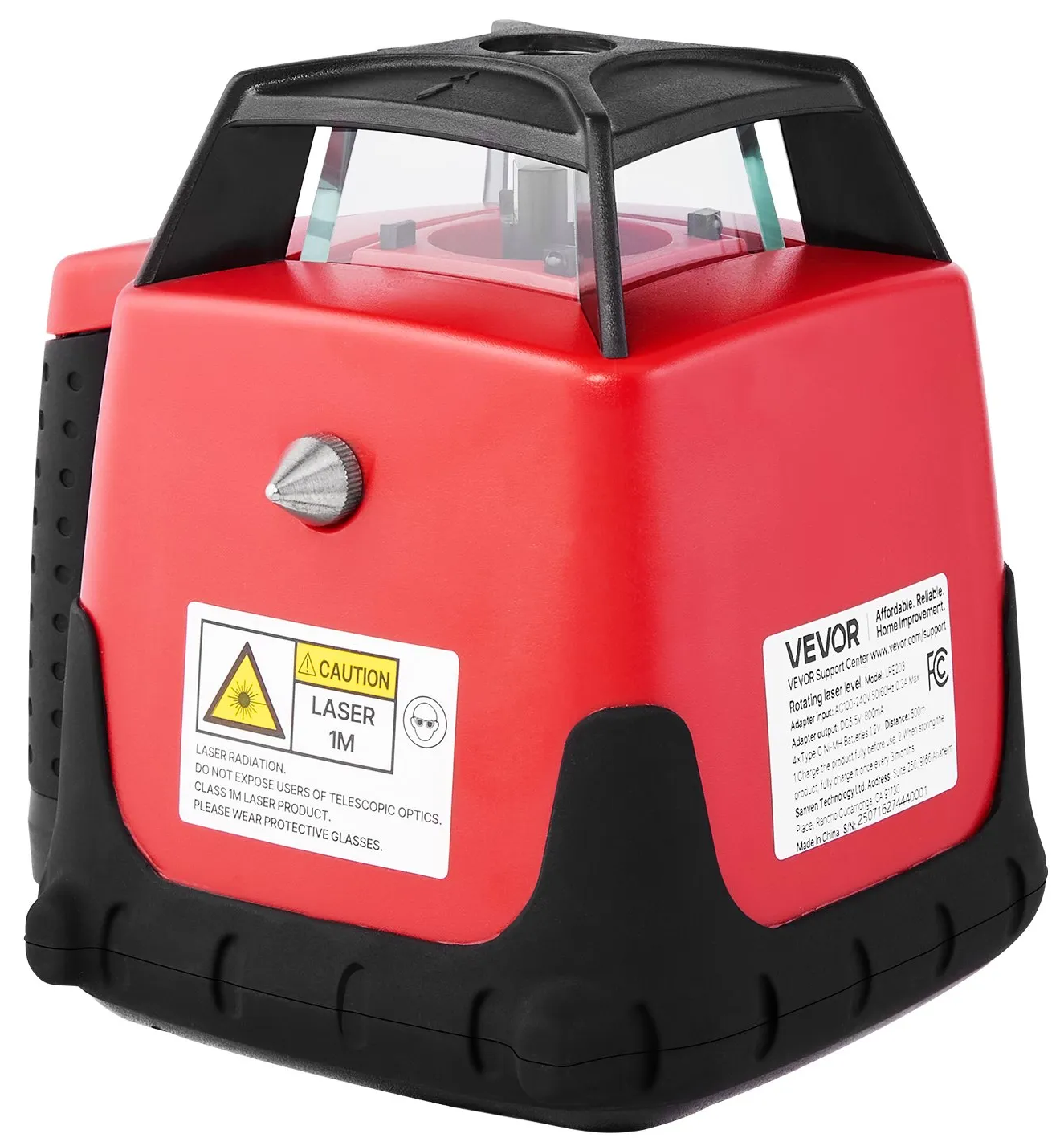 Лазерний рівень Vevor LRE203 Червоний, фото №2