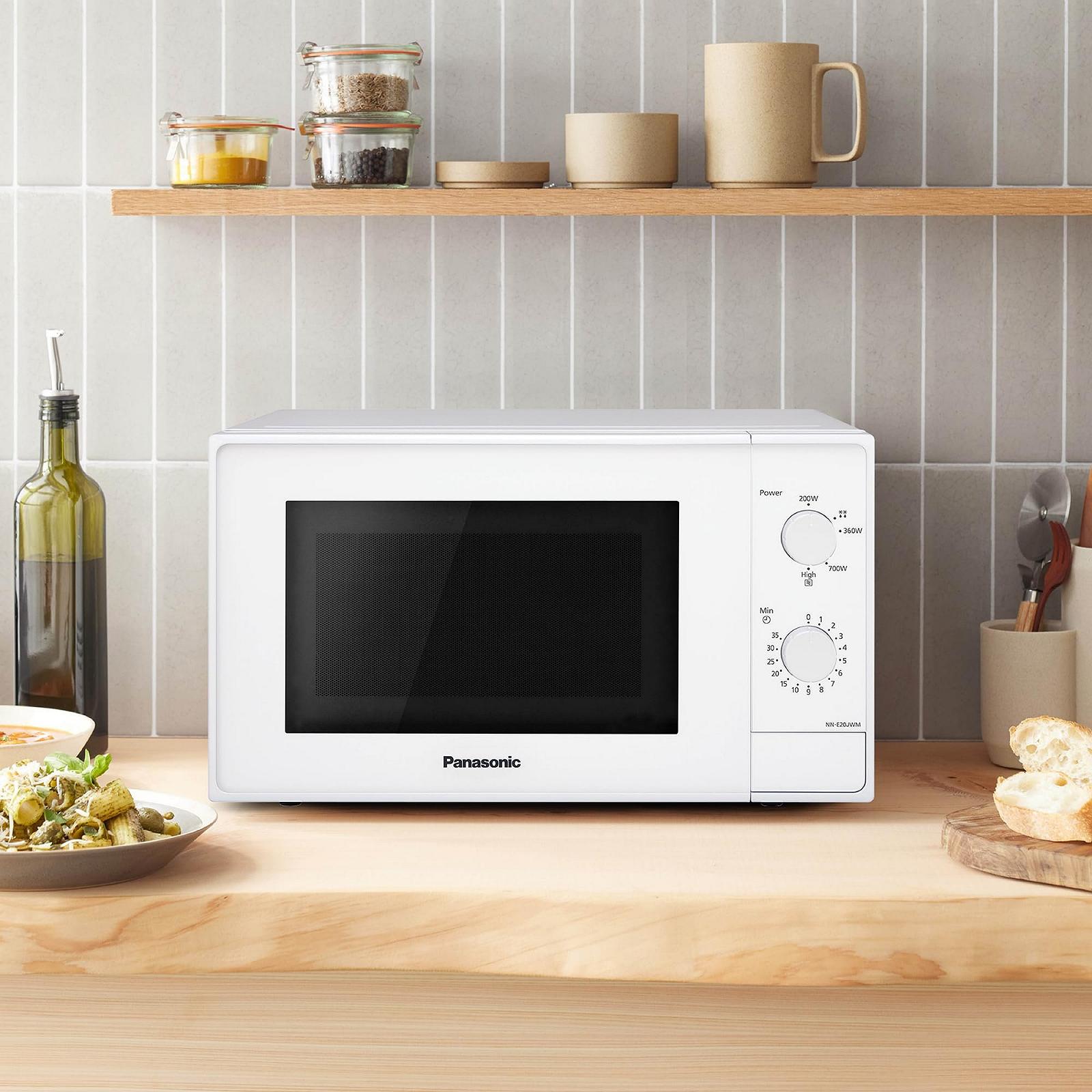 Мікрохвильова піч Panasonic NN-E20JWMEBG 20 л 800 Вт Біла, фото №5 Мікрохвильова піч Panasonic NN-E20JWMEBG 20 л 800 Вт Біла, фото №5