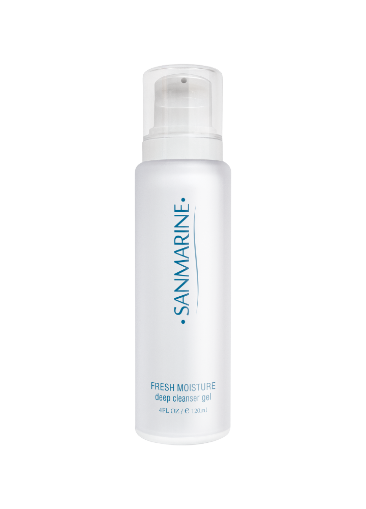 SanMarine Очищающий гель глубокого действия Fresh Moisture Deep Cleanser Gel 120 мл, фото №1