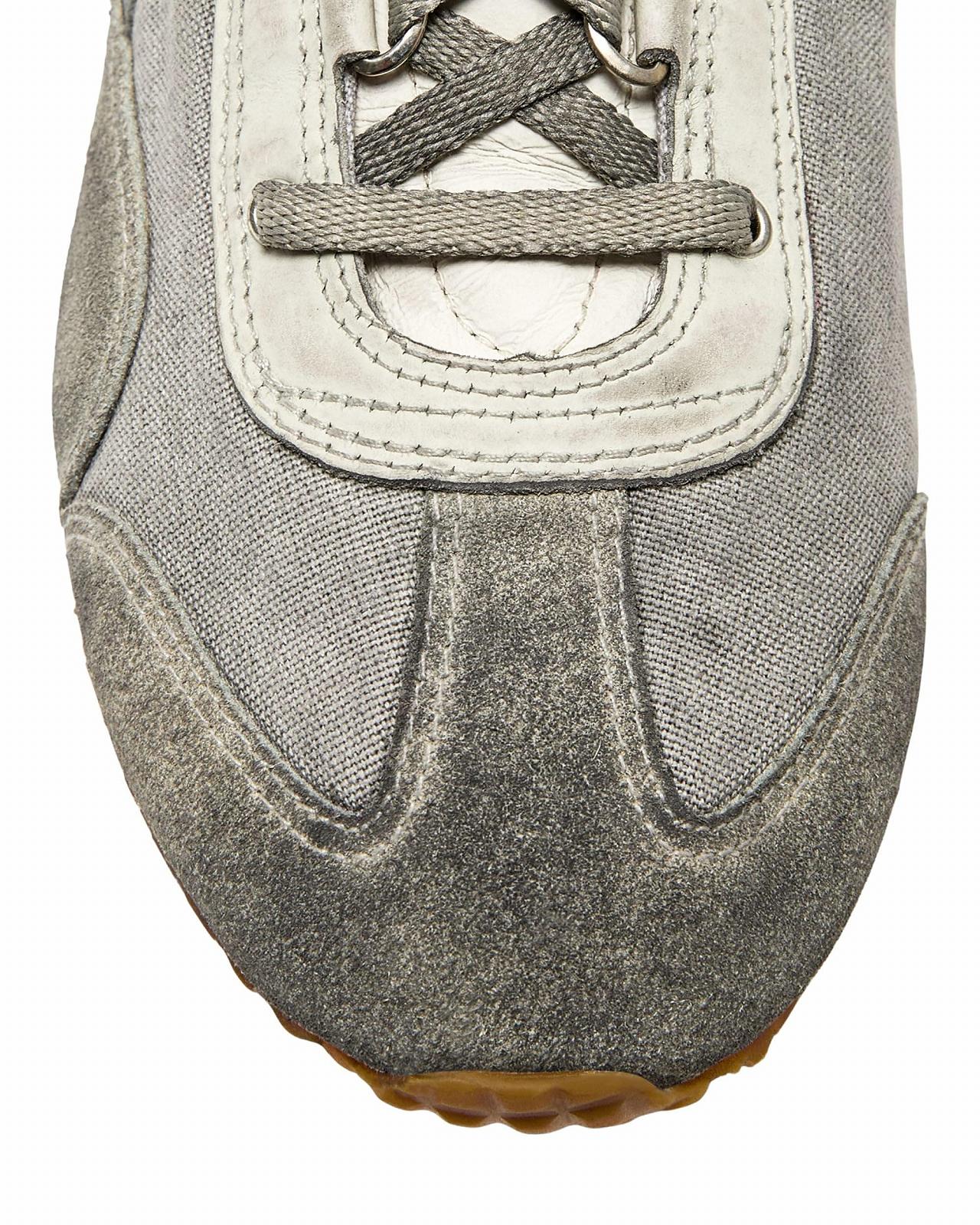 Кроссовки Diadora Heritage Equipe Dirty SW Evo Мужские Белые Холщовые, фото №5 Кроссовки Diadora Heritage Equipe Dirty SW Evo Мужские Белые Холщовые, фото №5