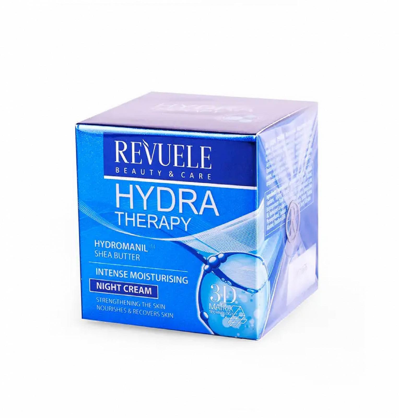 Интенсивно увлажняющий ночной крем для лица Hydra Therapy Revuele 50 мл, фото №1 Интенсивно увлажняющий ночной крем для лица Hydra Therapy Revuele 50 мл, фото №1
