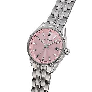 Женские наручные часы Dugena Pretty Кварцевые из нержавеющей стали Сапфировое стекло Дата Водонепроницаемые 10 Bar synthetic.ua - Фото 1