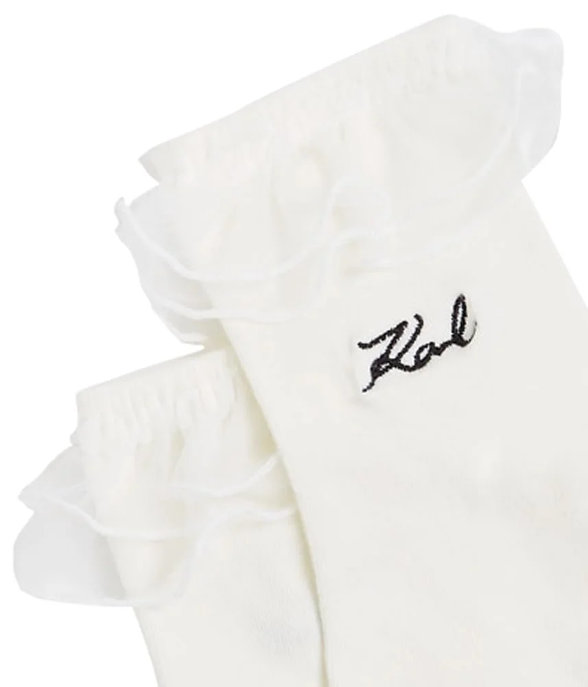 Женские носки K/Signature Ruffle Multicoloured One Size EU разноцветные, фото №4 Женские носки K/Signature Ruffle Multicoloured One Size EU разноцветные, фото №4