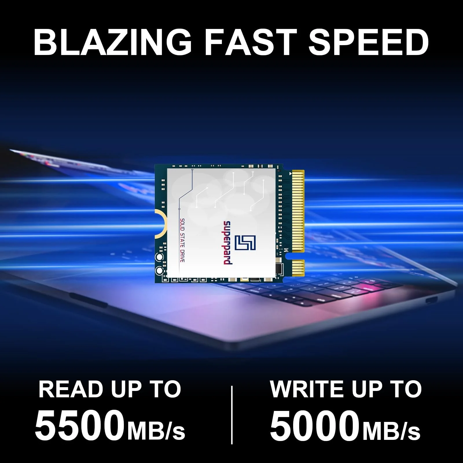 Внутрішній SSD 1TB M.2 2230 NVMe PCIe 4.0, фото №3 Внутрішній SSD 1TB M.2 2230 NVMe PCIe 4.0, фото №3