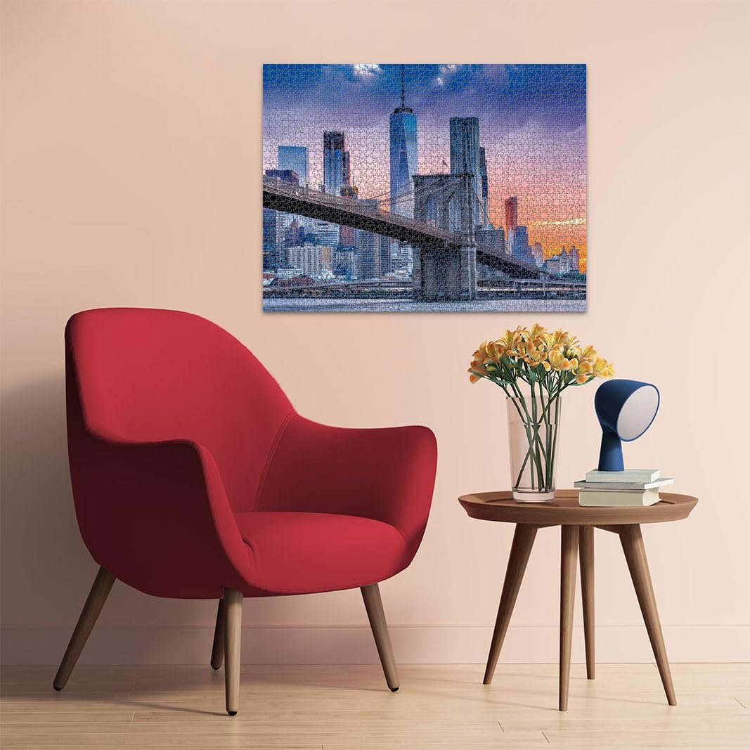Пазл Ravensburger New York From Brooklyn to Manhattan 2000 деталей, фото №4