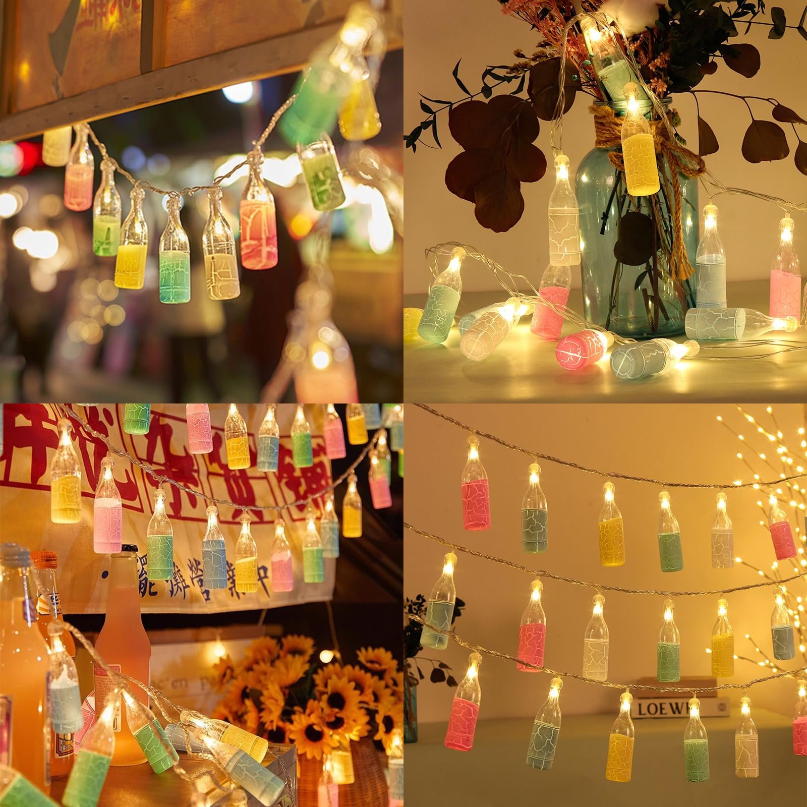 Гірлянда ENLACE Fairy Lights Пляшка 1.5 м 10 LED, фото №7