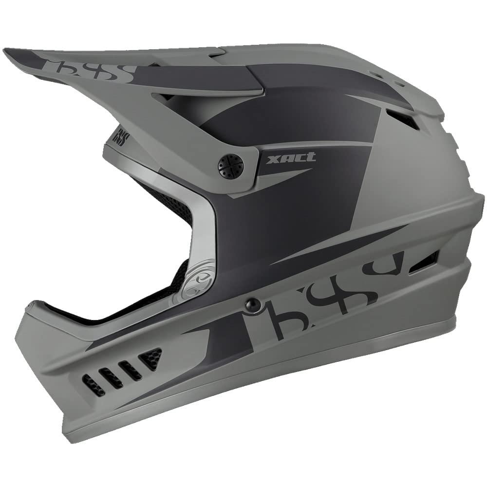 Шлем Downhill IXS XACT EVO MTB Lime-Graphite, фото №7