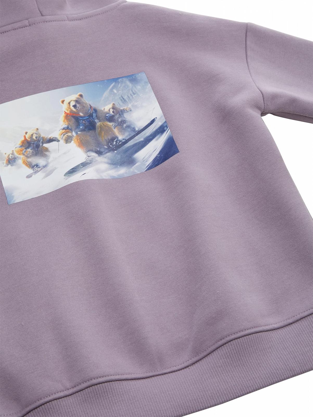 Худи TOM TAILOR Oversize для мальчиков с принтом на спине, фото №3