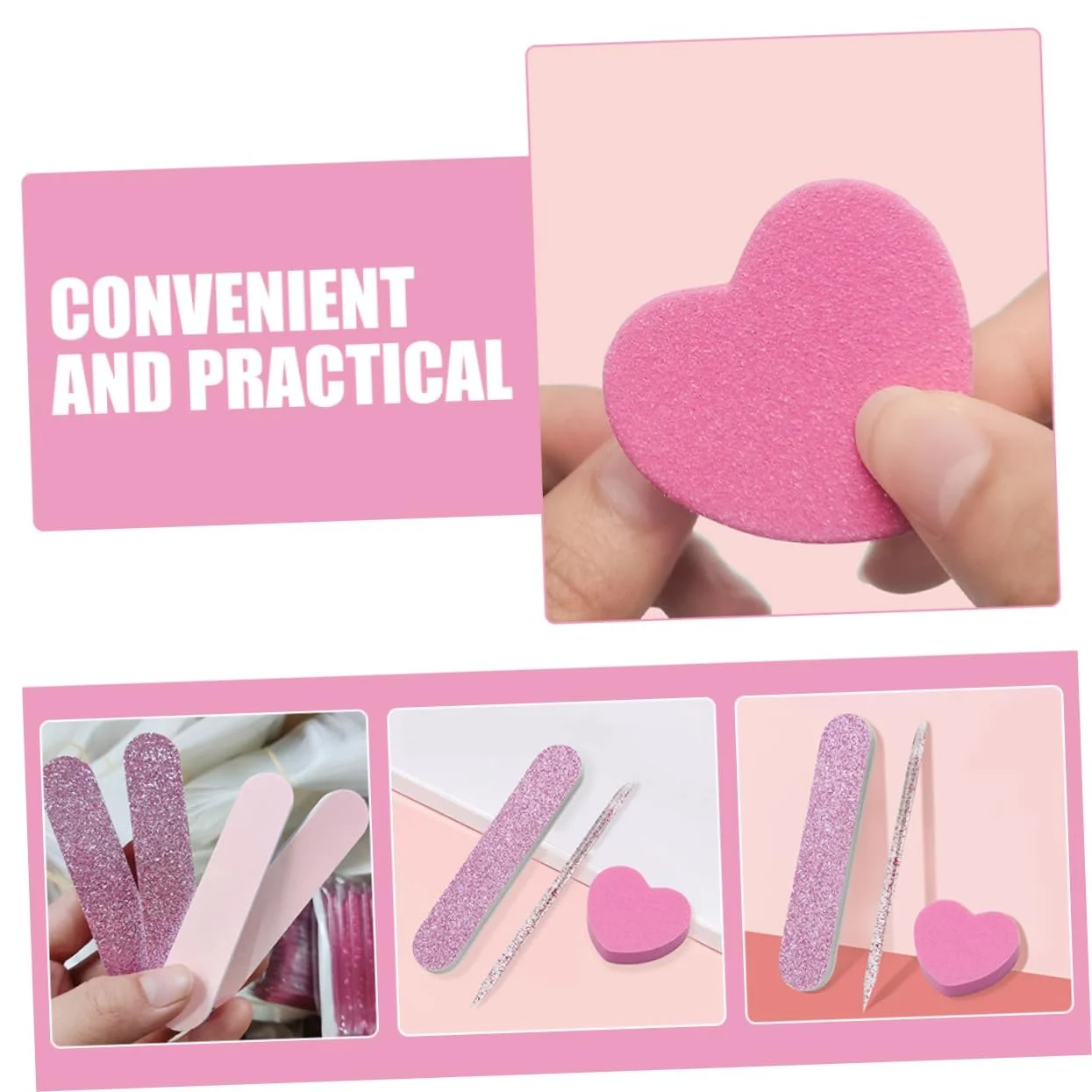 Набор инструментов для маникюра CALLARON 10 шт. Губки для полировки ногтей, пилочки, фото №5 Набор инструментов для маникюра CALLARON 10 шт. Губки для полировки ногтей, пилочки, фото №5