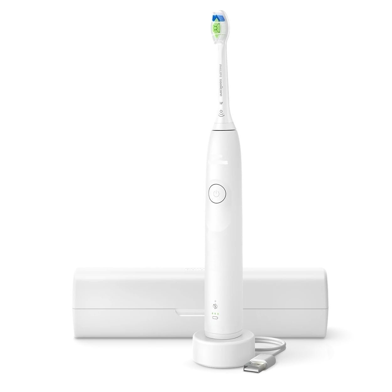 Електрична зубна щітка Philips Sonicare 5300 Series HX7108/02 Біла, фото №1